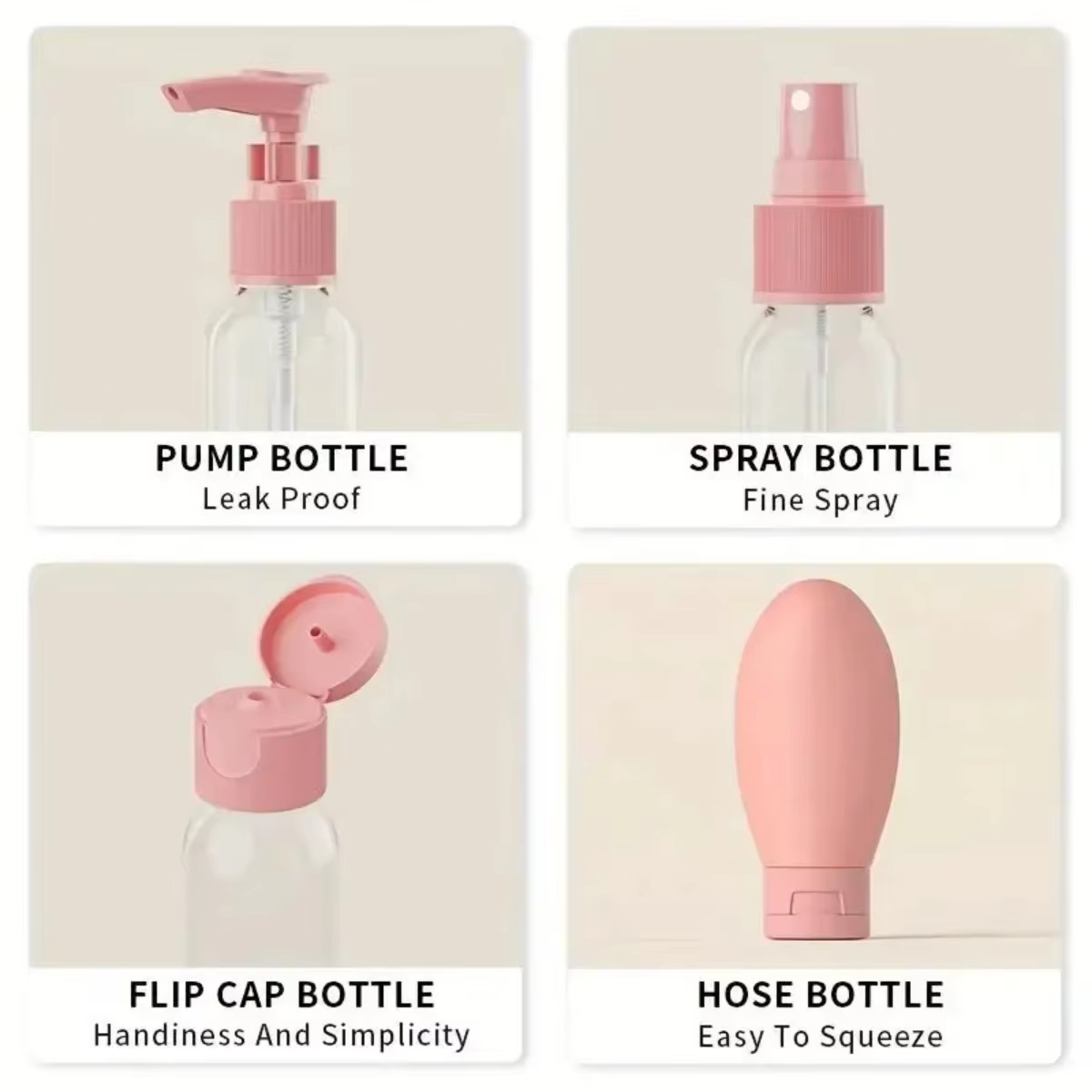 Travel Bottles Set With Storag - đánh giá và giá Misting Bottle Fine